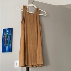 Suede Dress